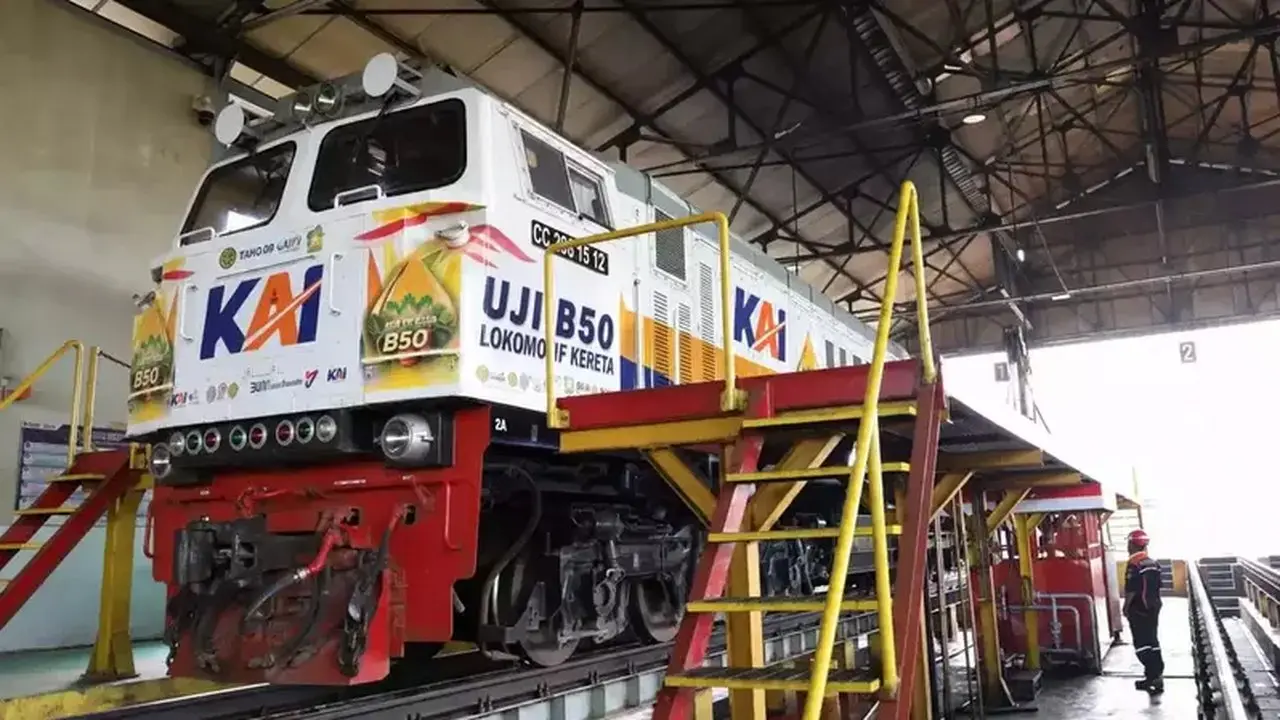 KAI Daop 1 Jakarta Sukses Gunakan B50, Layanan Tetap Prima dan Aman