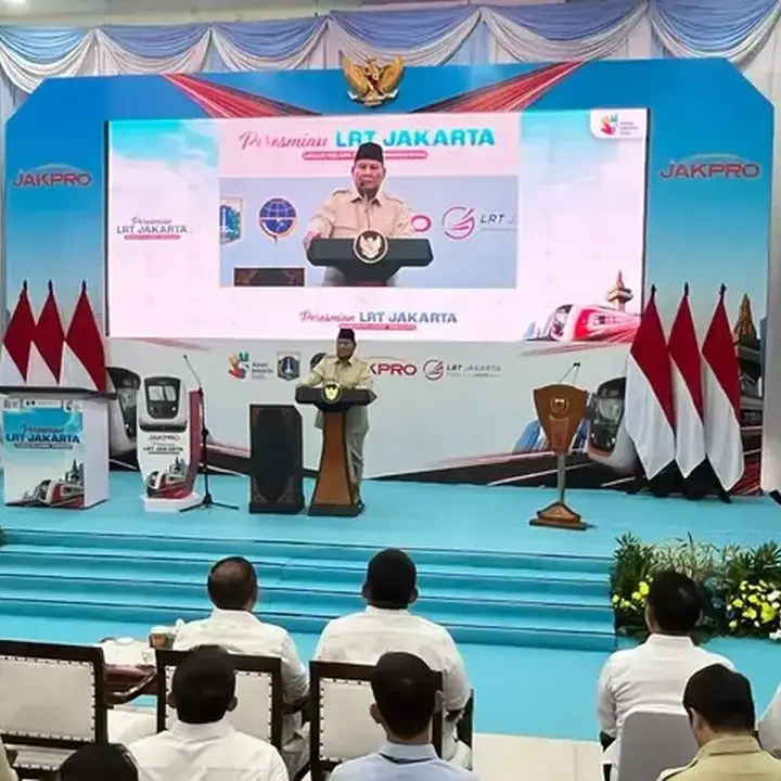 LRT Jakarta Rute Kelapa Gading-Manggarai Resmi Beroperasi, Targetkan 80 Ribu Penumpang Harian