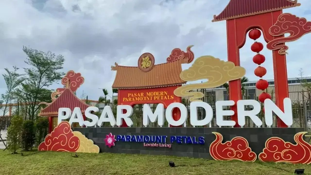 Pasar Modern Paramount Petals Capai 70% Keterisian, Ekosistem Bisnis Berkembang Pesat