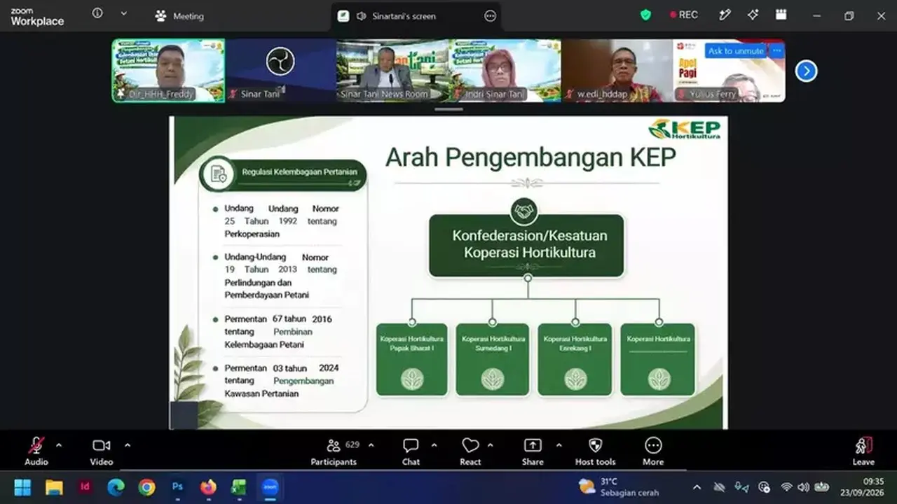 Pemerintah Dorong Petani Hortikultura Naik Kelas Lewat Pembangunan Kelembagaan Ekonomi