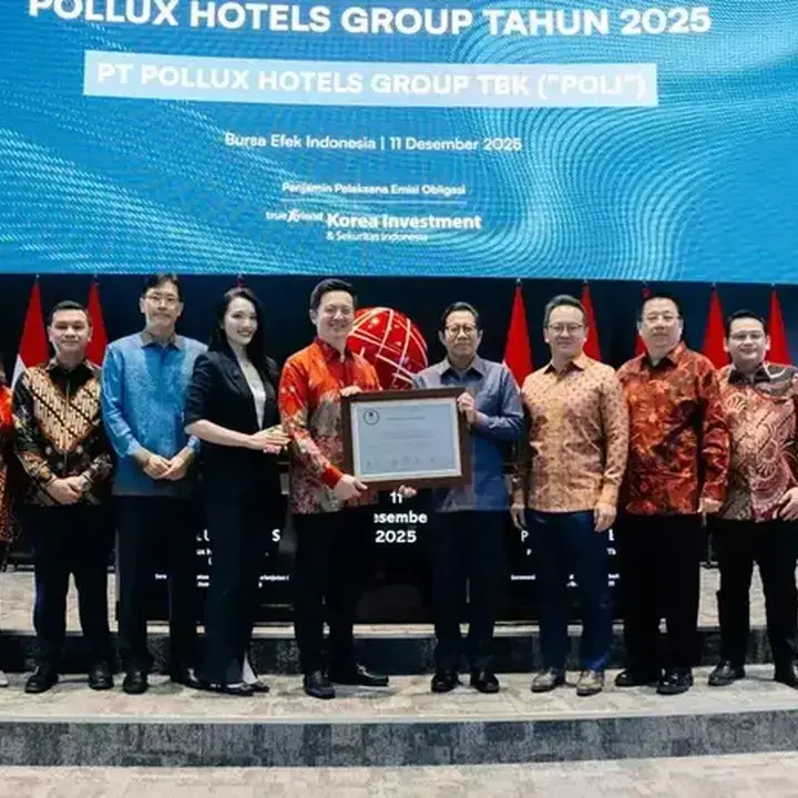 Pollux Hotels Group Pertahankan Peringkat Tertinggi Obligasi Berkelanjutan
