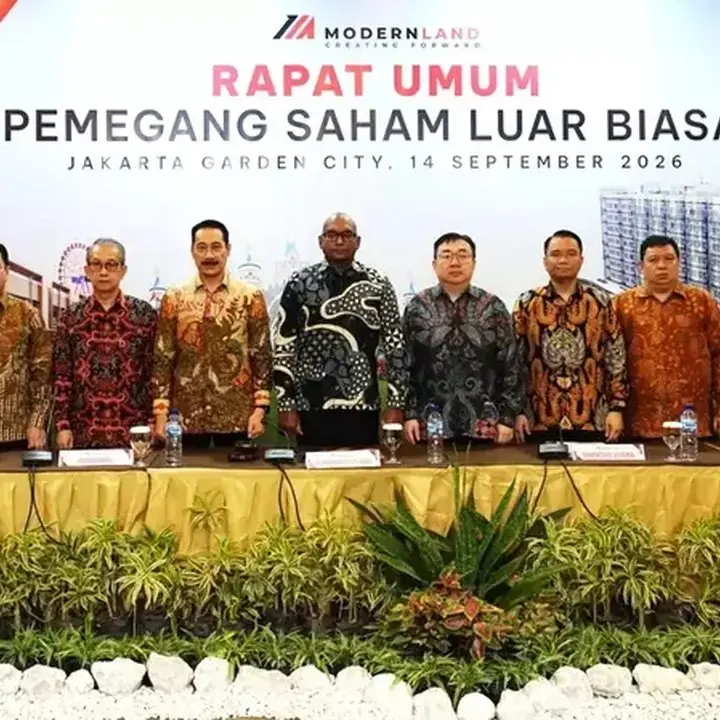 Saham Modernland Realty Disetujui untuk Pengalihan Aset Senilai Lebih dari 50% Kekayaan Bersih
