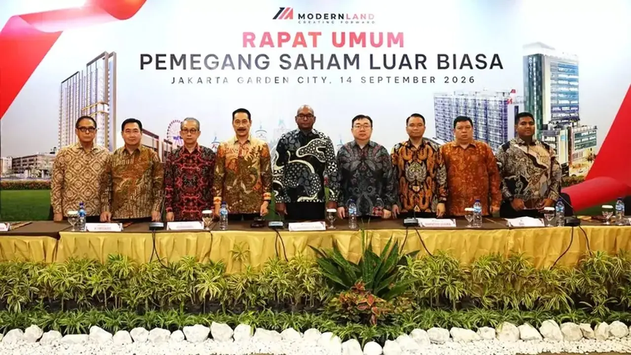 Saham Modernland Realty Disetujui untuk Pengalihan Aset Senilai Lebih dari 50% Kekayaan Bersih