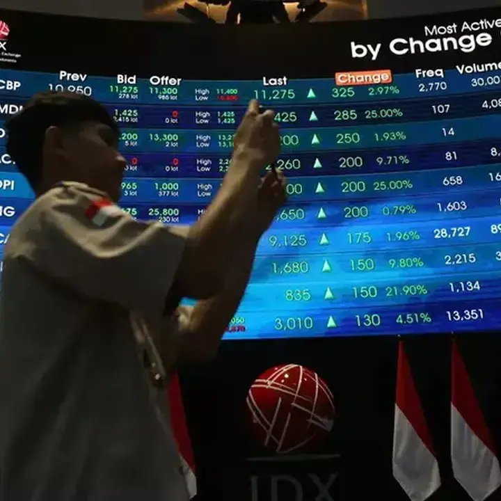 Saham-Saham Paling Cuan dan Merugi di Bursa Pekan Ini