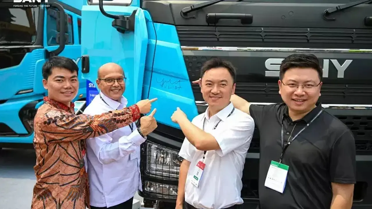 SANY Group Raih Pesanan 500+ Alat Berat di Pameran Mining Indonesia 2026